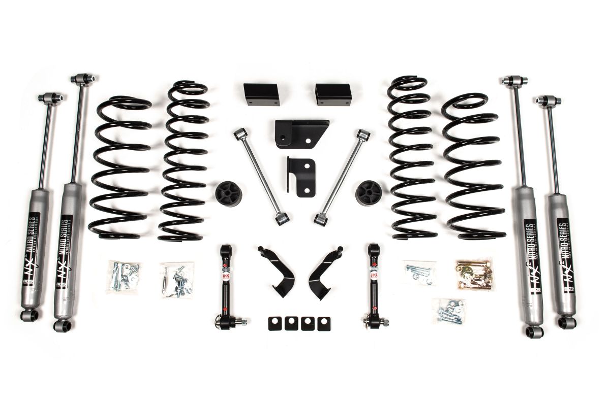 BDS Suspension - BDS 2" Lift Kit With NX2 Shocks For 18-20 Jeep Wrangler JL Unlimited Four Door