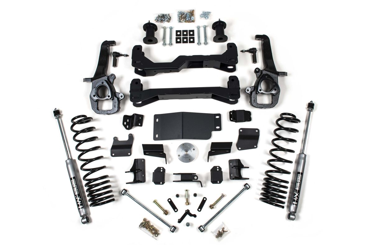 BDS Suspension - BDS 4" Lift Kit With NX2 Shocks For 2019 Ram 1500 4WD With Large Hub Bore Knuckles