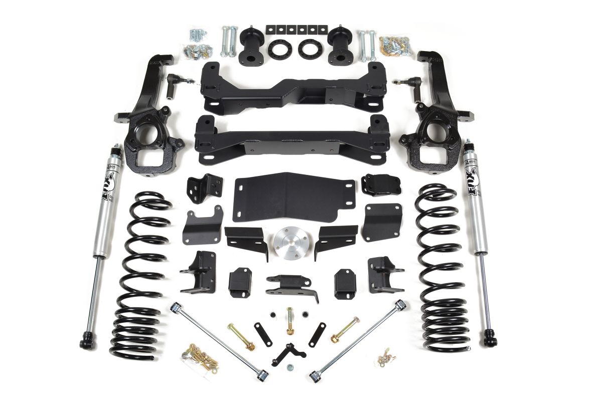 BDS Suspension - BDS 6" Lift Kit With Fox 2.0 Series Shocks For 2019 Ram 1500 4WD With Large Hub Bore Knuckles