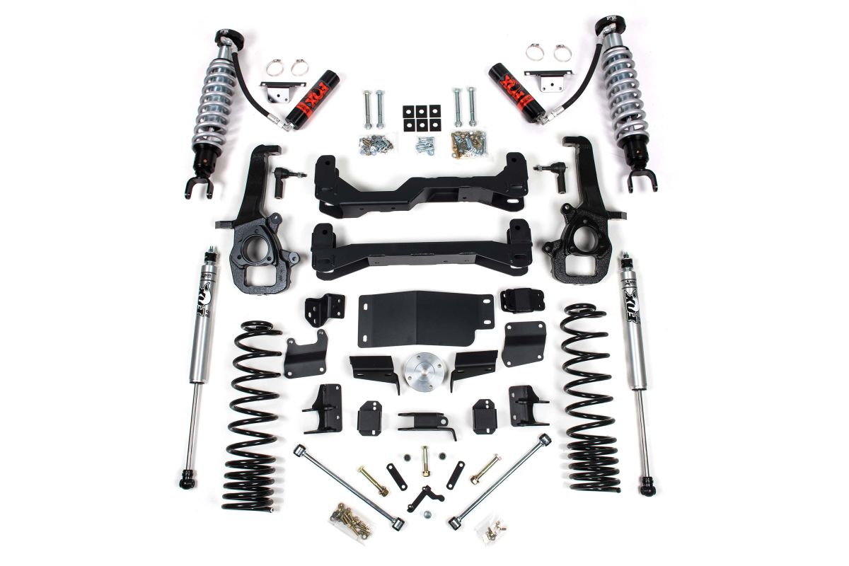BDS Suspension - BDS 6" Lift Kit With Fox 2.5 Series Coilovers For 2019 Ram 1500 4WD With Standard Knuckles