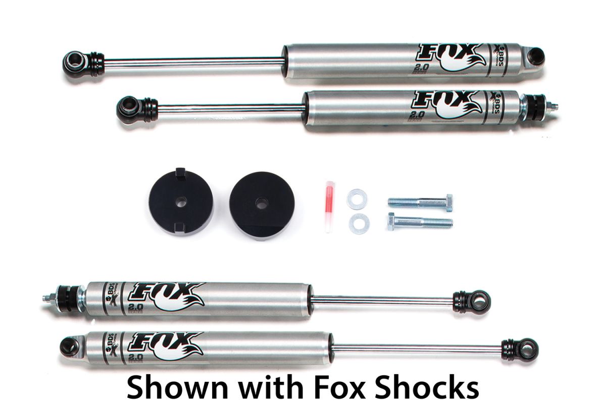 BDS Suspension - BDS 1" Leveling Kit With Fox 2.0 Series Shocks For 17-19 Ford F-250 & F-350