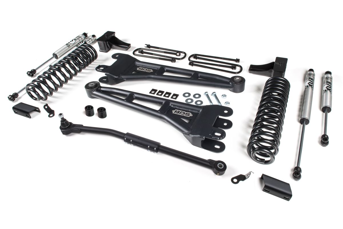 BDS Suspension - BDS 2.5" Radius Arm Lift Kit With Fox 2.0 Series Shocks For 17-19 Ford F-250 & F-350