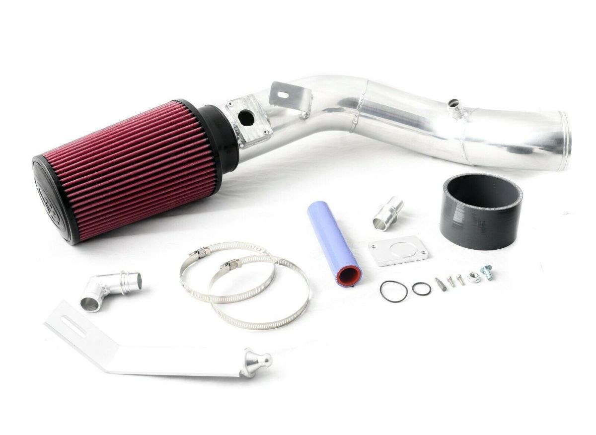 Rudy's Performance Parts - Rudy's Polished Cold Air Intake Kit w/ S&B Oiled Filter For 03-07 6.0 Powerstroke
