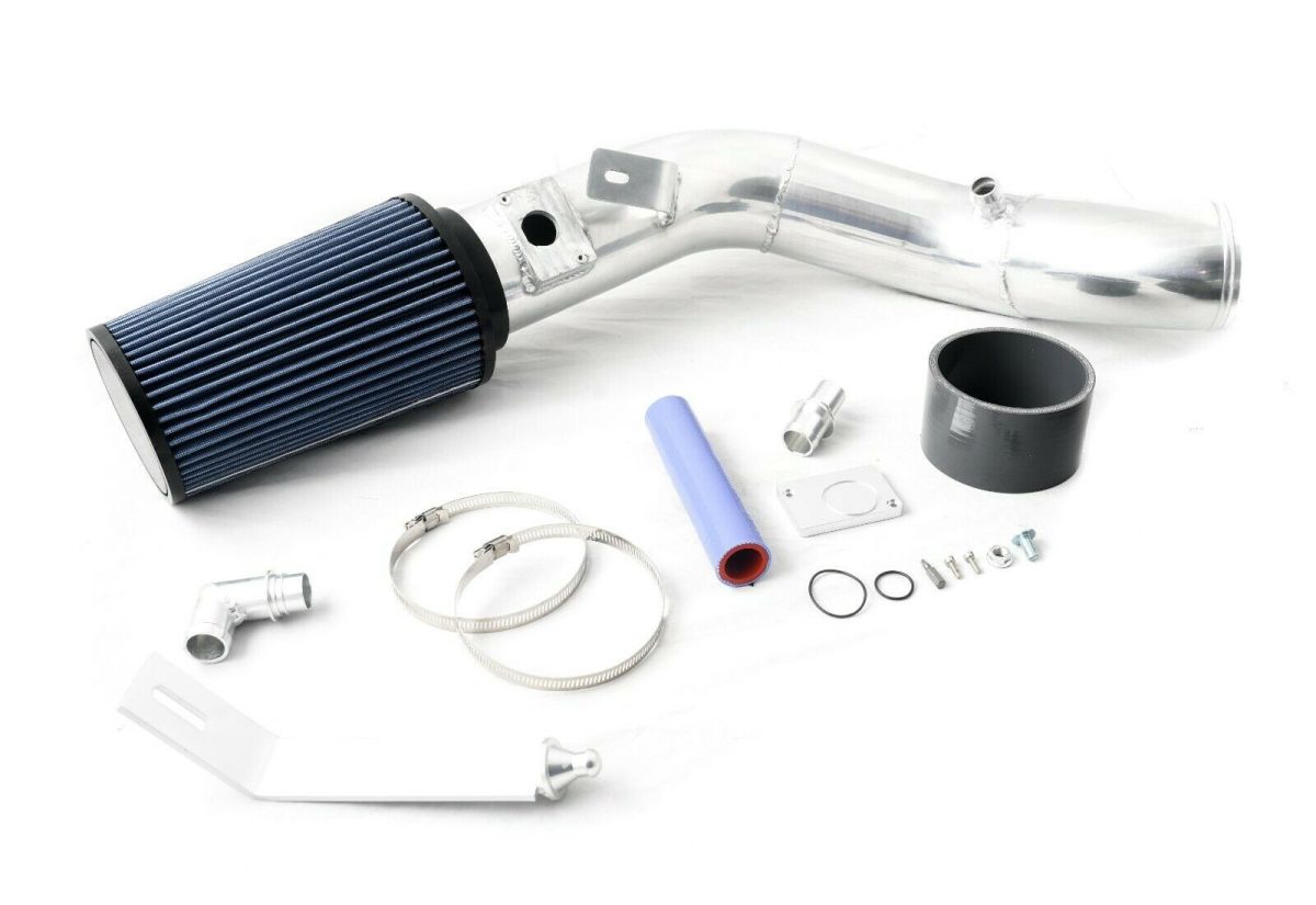 Rudy's Performance Parts - Rudy's Polished Cold Air Intake Kit w/ Oiled Filter For 03-07 6.0 Powerstroke