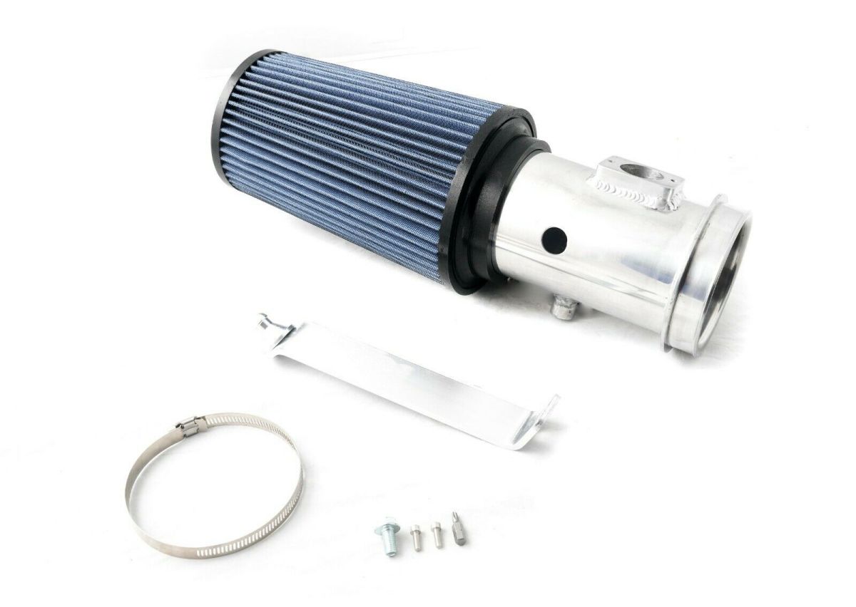 Rudy's Performance Parts - Rudy's Polished Cold Air Intake Kit w/ Oiled Filter For 08-10 6.4 Powerstroke
