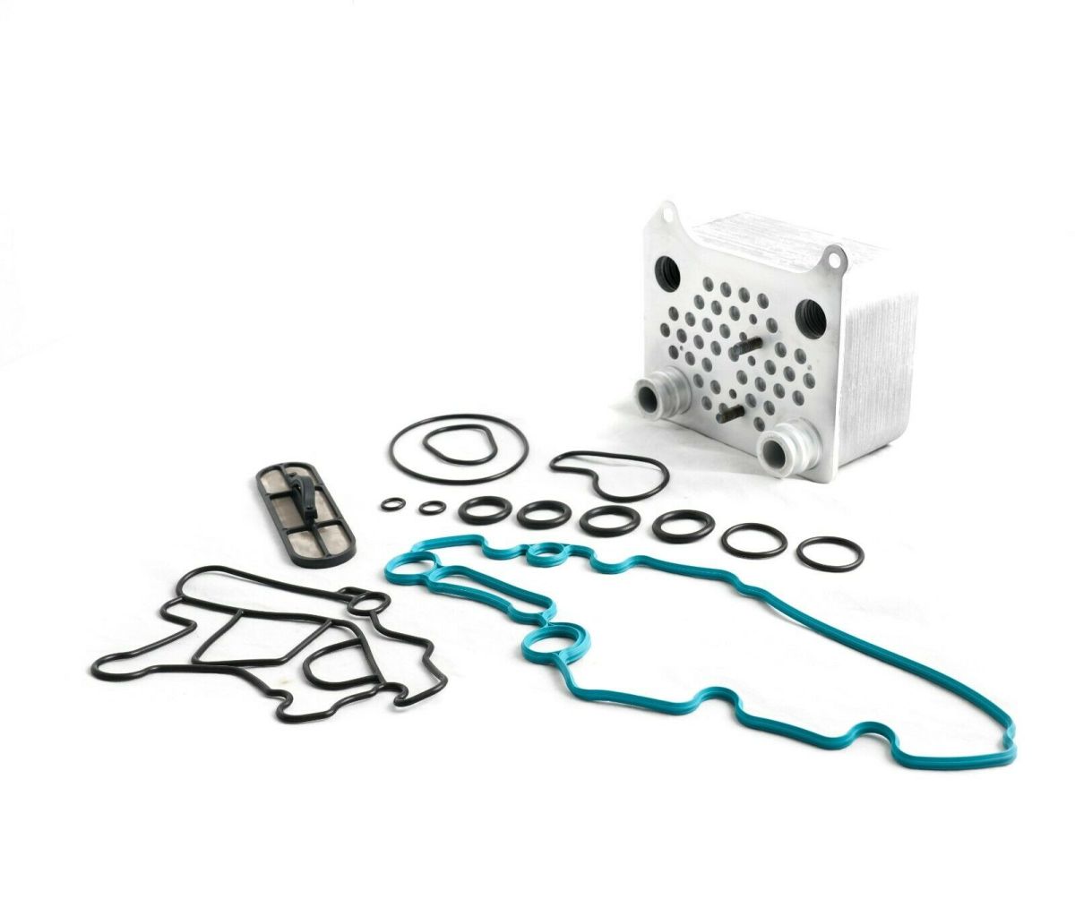 Rudy's Performance Parts - Rudy's Replacement Engine Oil Cooler / Screen / Gasket Kit For 03-07 6.0 Powerstroke