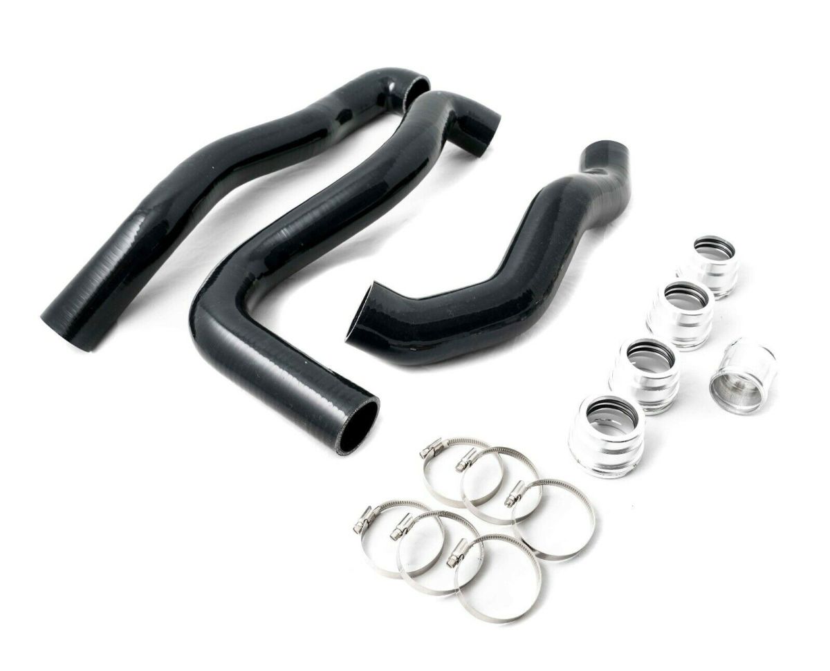 Rudy's Performance Parts - Rudy's Black Silicone Coolant Hose Kit For 08-10 6.4 Powerstroke