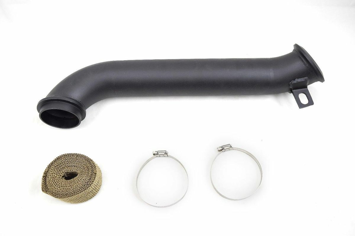 Rudy's Performance Parts - Rudy's Mild Steel 3" High Flow Down Pipe For 04.5-10 6.6 Duramax