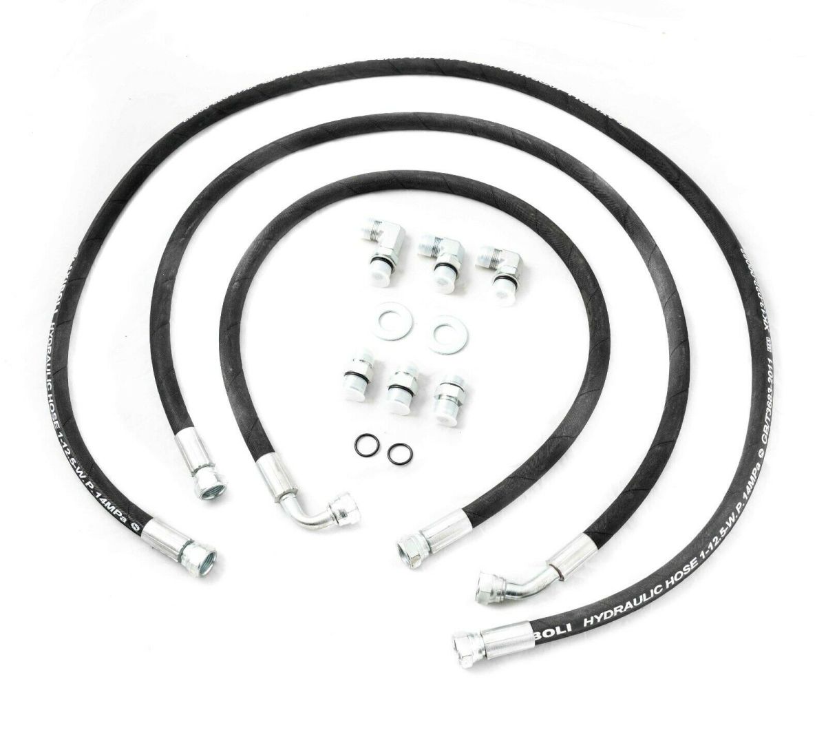 Rudy's Performance Parts - Rudy's Upgraded Allison Transmission Cooler Line Kit For 15-16 LML Duramax