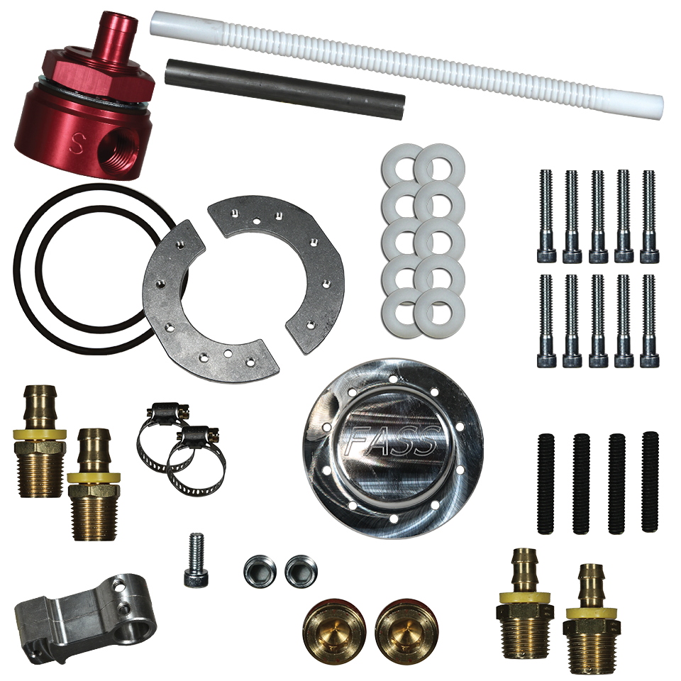 FASS - FASS Universal Fuel Sump With FASS Bulkhead Suction Tube Kit