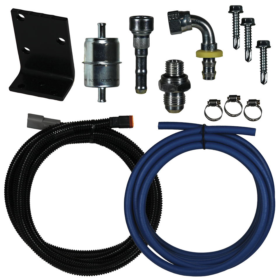 FASS - FASS Replacement Fuel Pump Relocation Kit For 98.5-02 5.9L Cummins