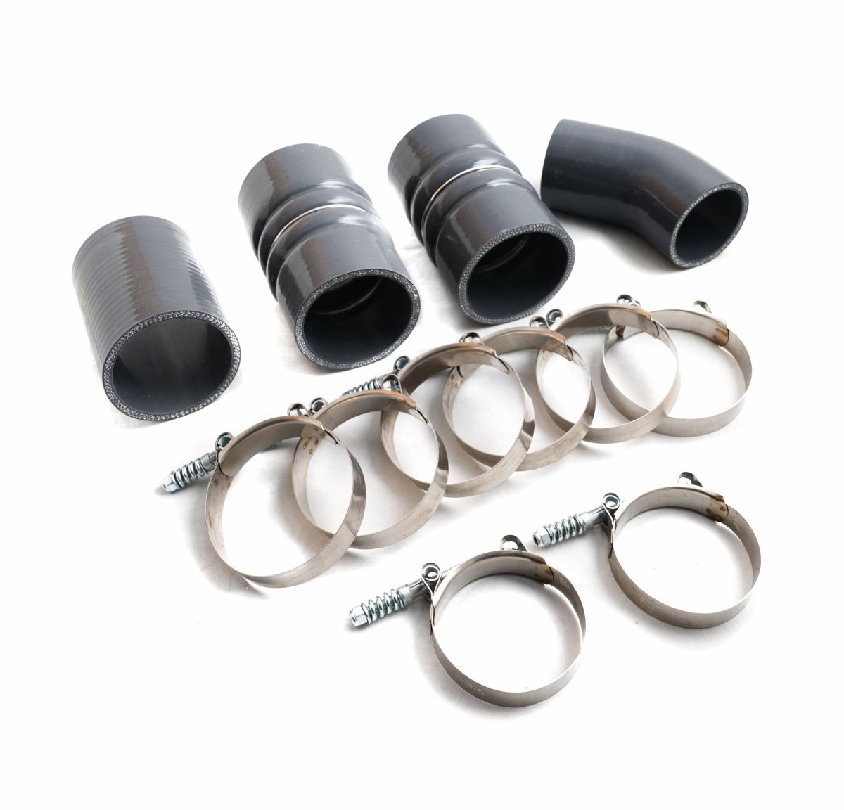 Rudy's Performance Parts - Rudy's Replacement Intercooler Boot/Clamp Kit For 03-07 6.0 Powerstroke