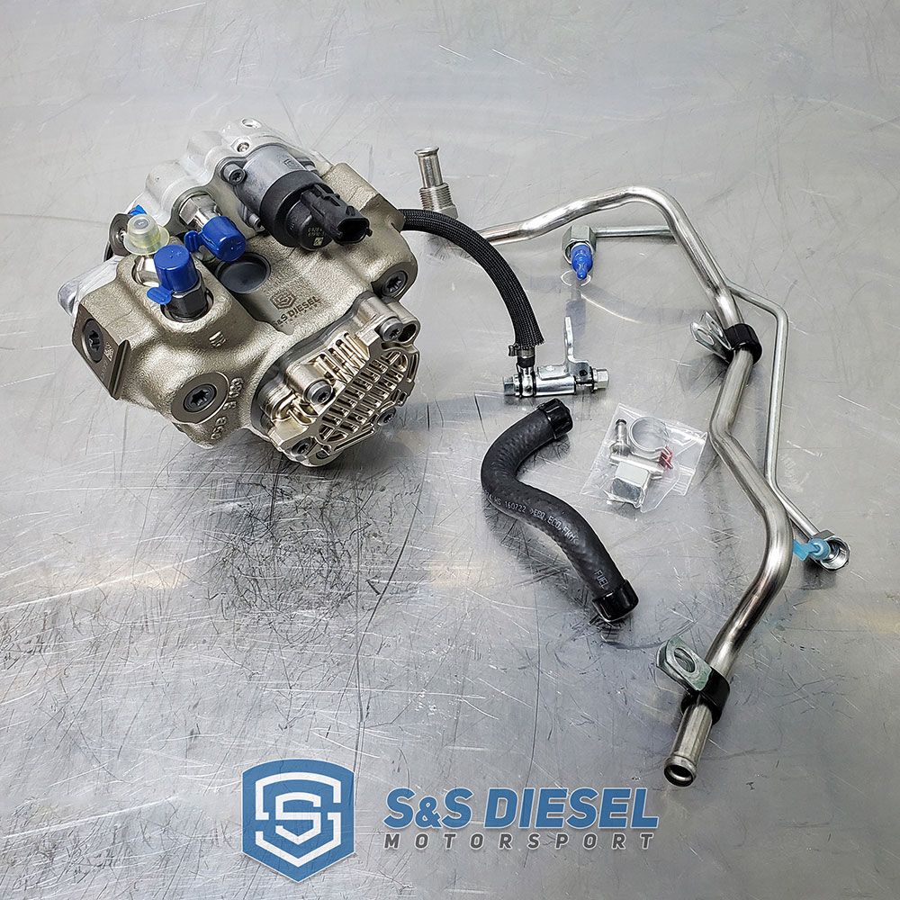 S&S Diesel - S&S Diesel CP3 Conversion Kit With Pump For 11-16 6.6L Duramax LML