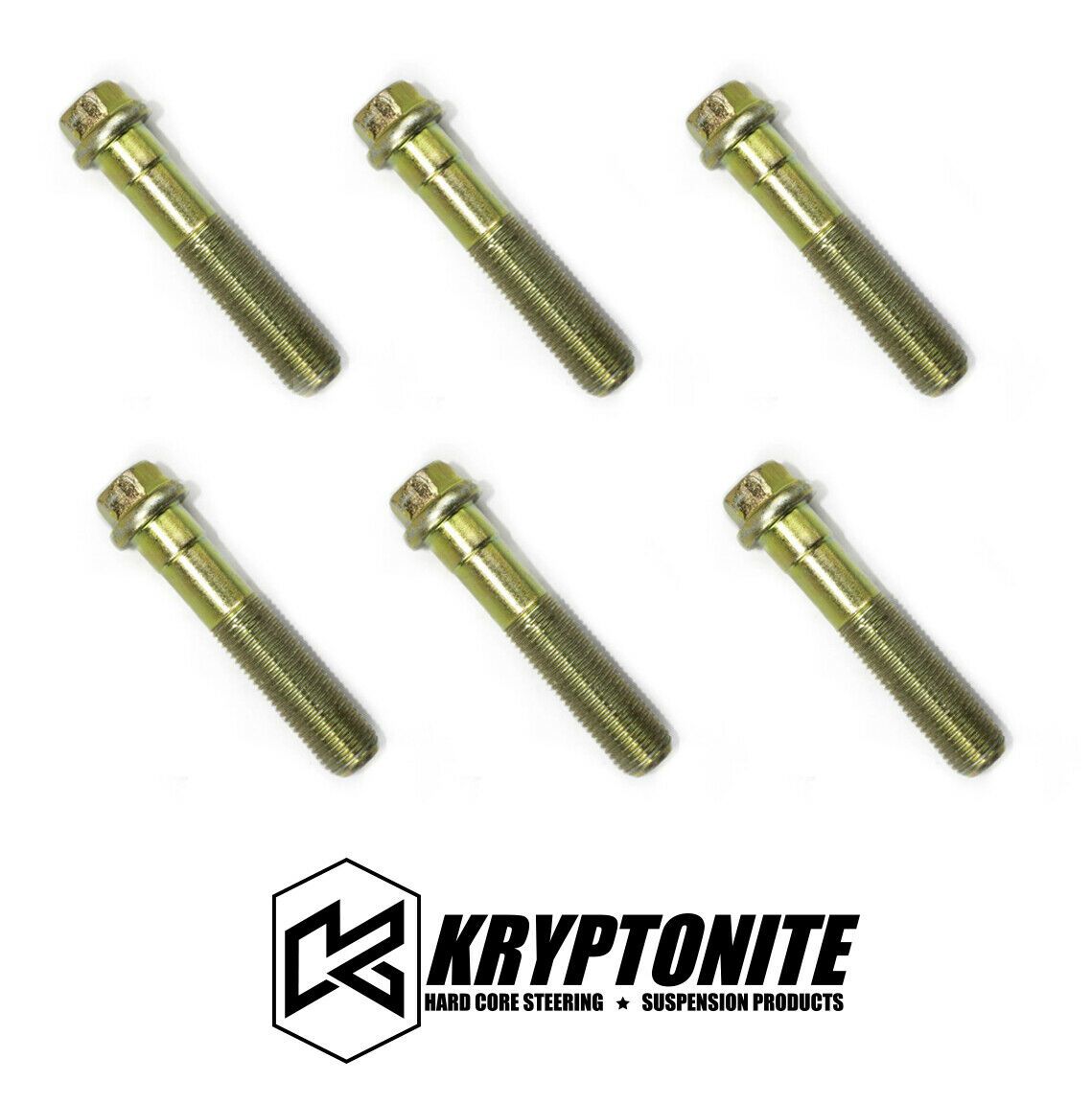 Kryptonite - Kryptonite Set Of 6 Wheel Bearing Spindle Bolts For 99-18 Chevy/GMC 1500 (6 Lug)