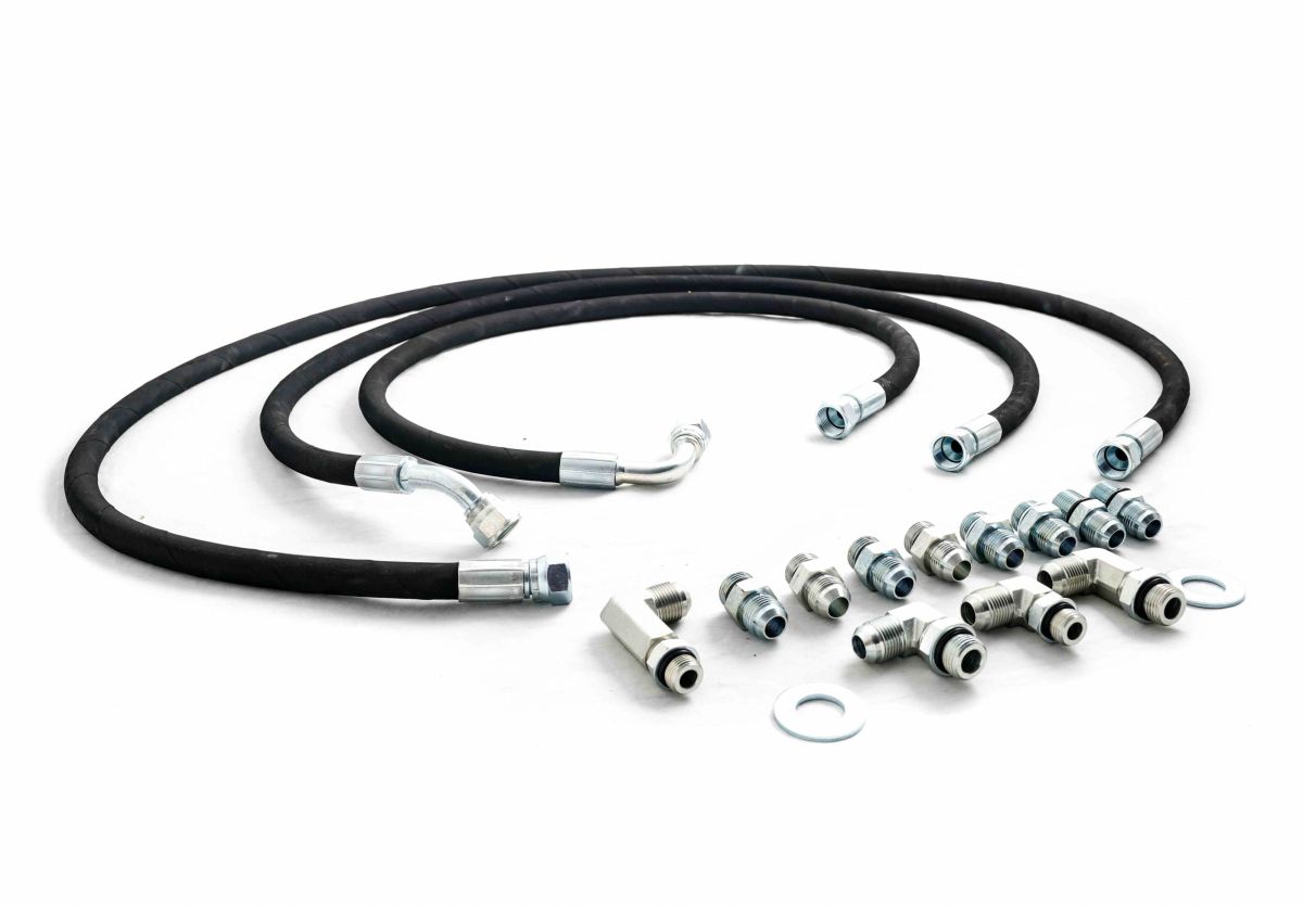 Rudy's Performance Parts - Rudy's Upgraded Heavy Duty Allison Transmission Cooler Lines For 01-05 6.6 Duramax