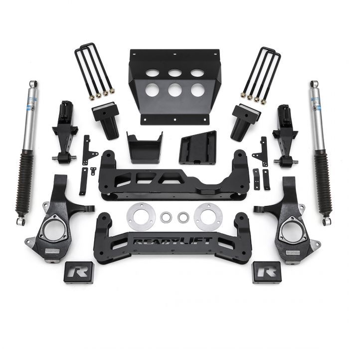 ReadyLift - ReadyLift 7" Lift kit W/ Bilstein Shocks For 2014-2018 GM Silverado/Sierra 1500