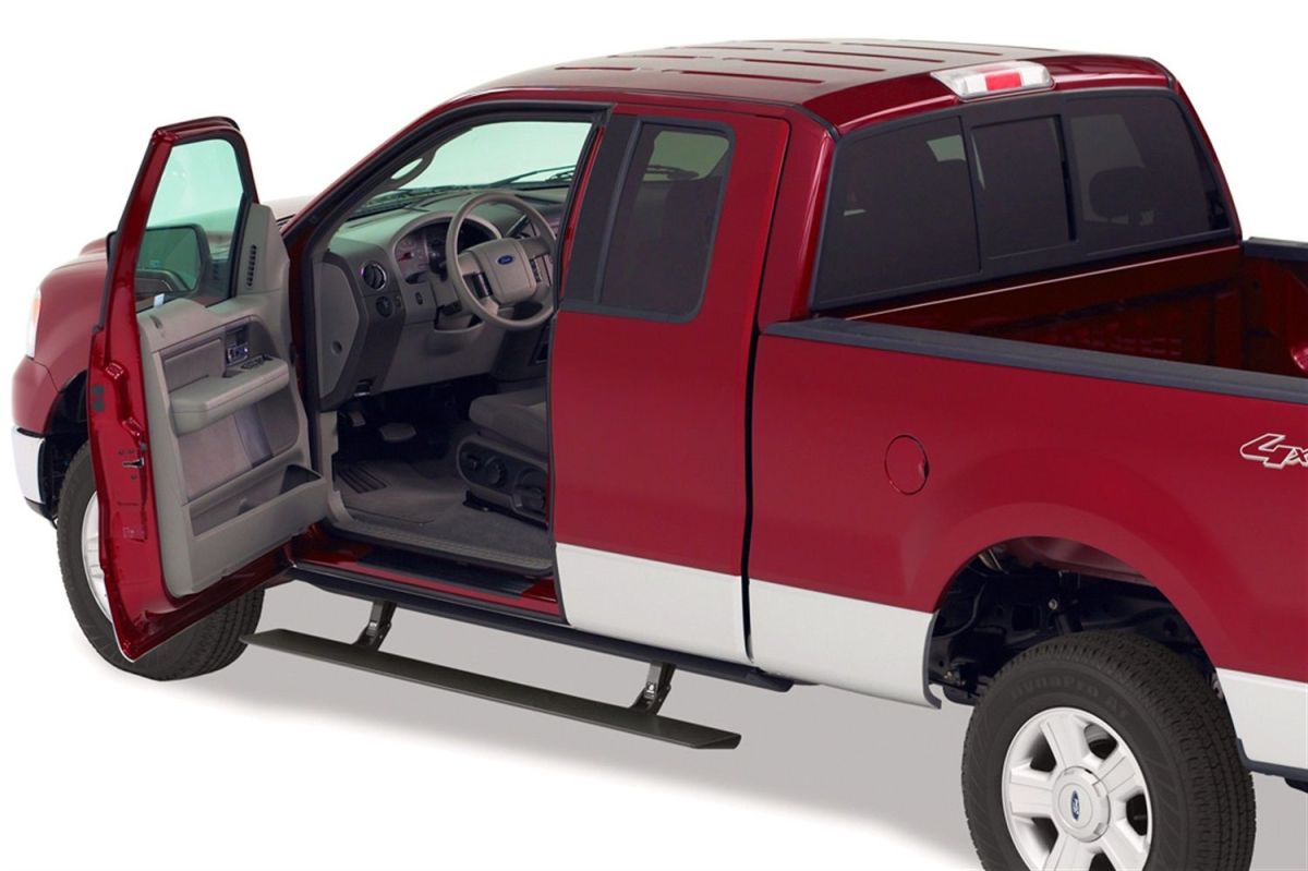 Amp Research - AMP Research Plug N Play PowerStep Electric Running Boards For 01-03 Ford F-150