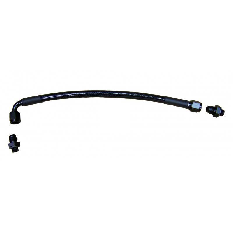 Fleece Performance Engineering - Fleece Performance Replacement Factory Turbo Oil Feed Line For 03-18 5.9L & 6.7L Cummins