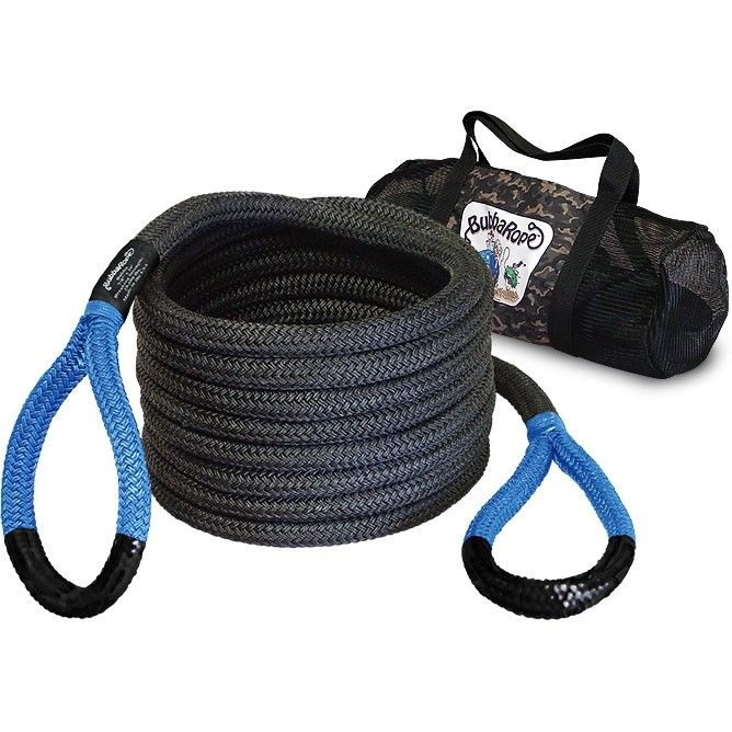 Bubba Rope  - Bubba Rope 7/8" Blue 20 Foot Power Stretch Recovery Rope 28,600 Pound Breaking Strength