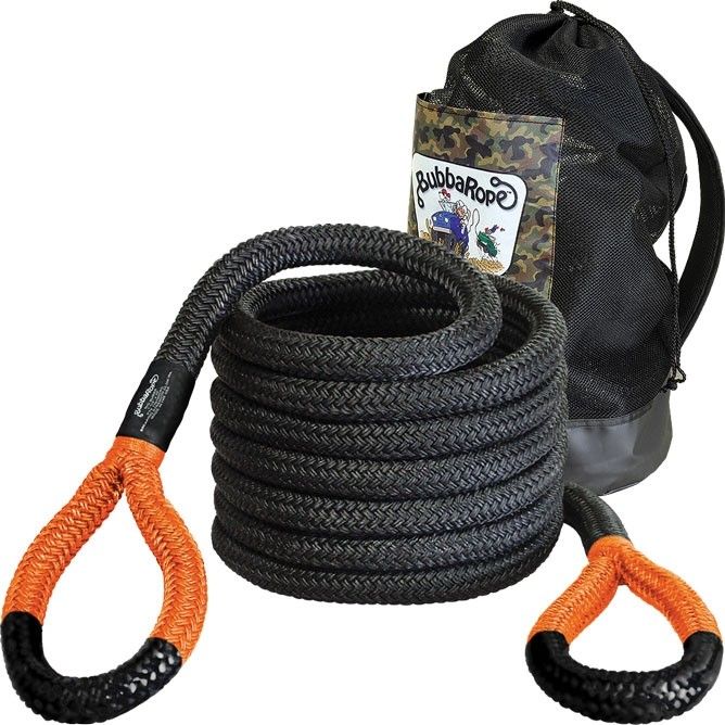 Bubba Rope  - Bubba Rope 1-1/4" Big Bubba 30 Foot Power Stretch Recovery Rope 52,300 Pound Breaking Strength