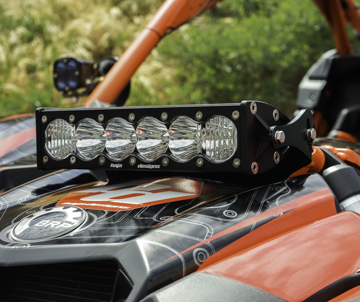 Baja Designs - Baja Designs OnX6+ Light Bar & Shock Mount Kit For 17-20 Cam-Am Maverick X3