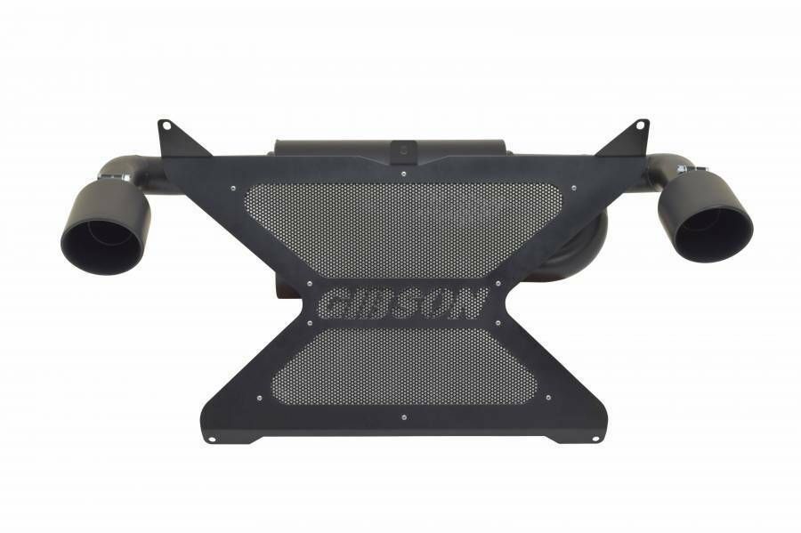 Gibson Performance Exhaust - Gibson Performance Black Dual Exhaust For 17-20 Can-Am Maverick X3