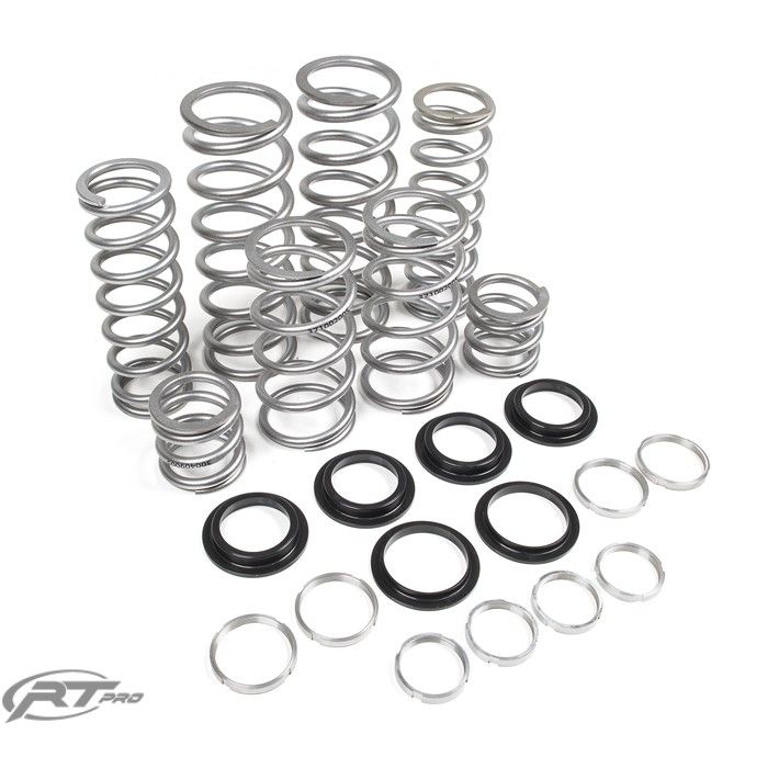 RT Pro  - RT Pro Light Duty Trail Replacement Spring Kit For Polaris RZR XP 1000 Two Seater