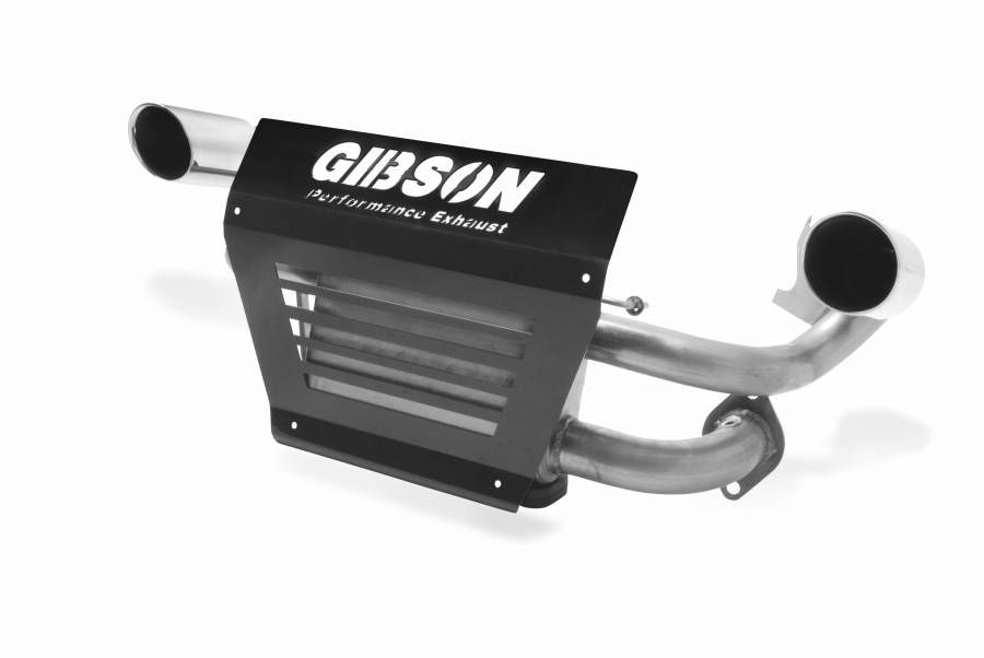 Gibson Performance Exhaust - Gibson Performance Stainless Dual Exhaust For 15-17 Polaris RZR XP 1000