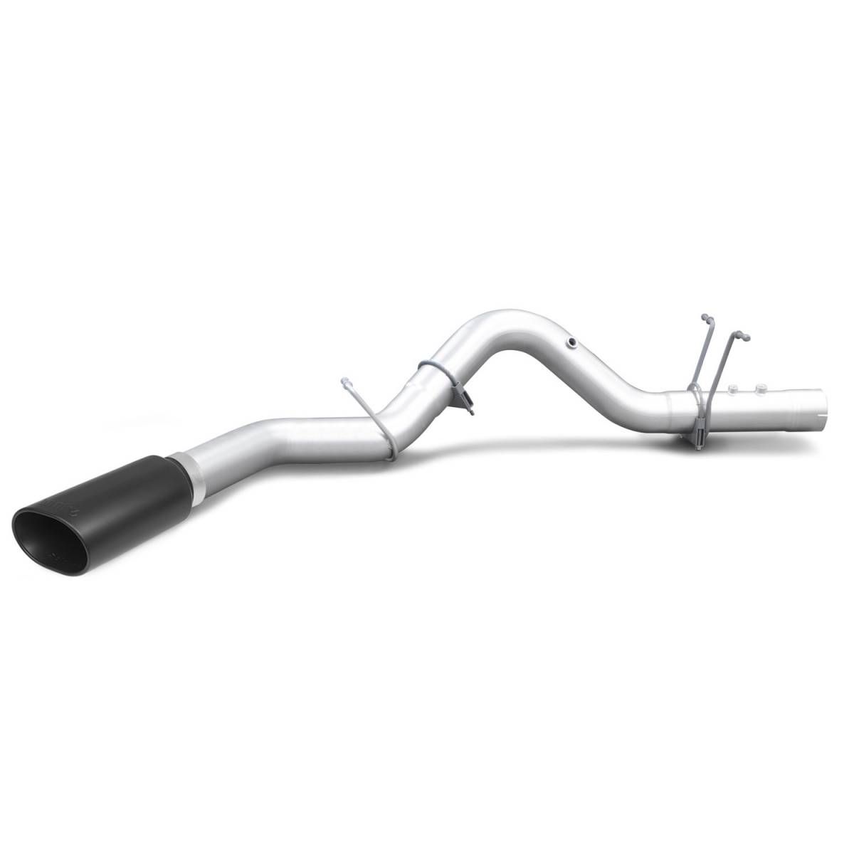 Banks Power - Banks Power 4-inch Monster Exhaust System Single Exit With Black Tip For 17-19 6.6L Duramax