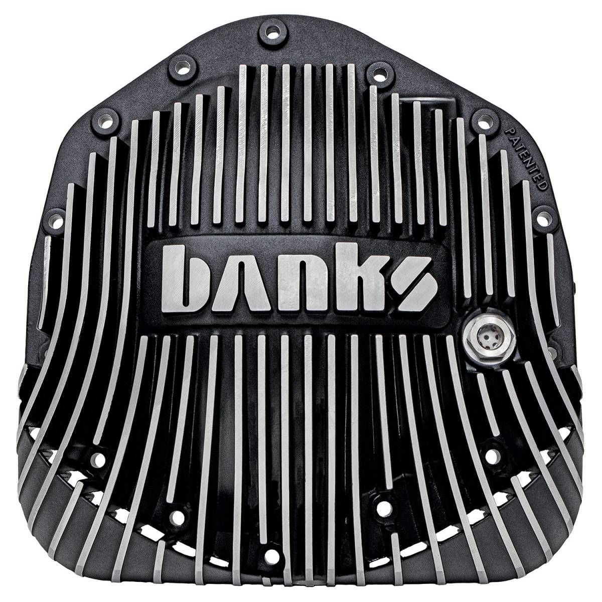Banks Power Black Rear Differential Cover For 03-18 Dodge Ram With 14 Banks Rear Diff Cover Ram 2500