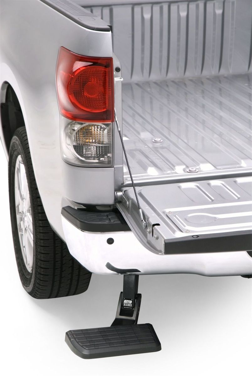 Amp Research - AMP Research BedStep Retractable Bumper Step For 14-20 Toyota Tundra