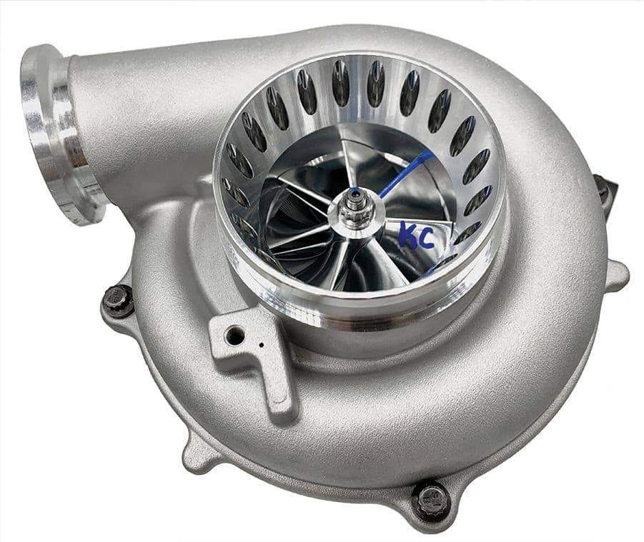 KC Turbos - KC Turbos KC300x Stage 2 63/73 Turbo For 94-98 7.3L Powerstroke (.84 A/R - Standard Cover - CCV Mod) 300412