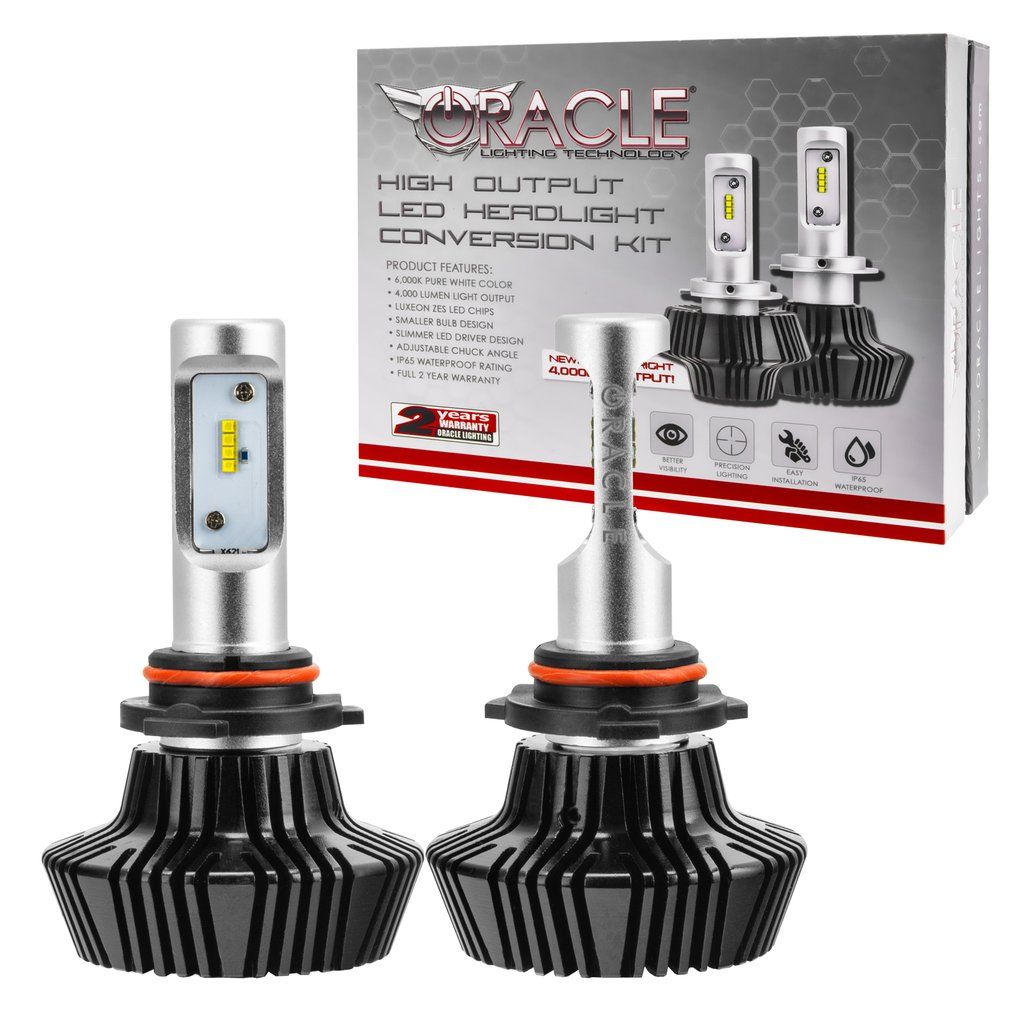Oracle Lighting - Oracle Lighting 9005 4000+ Lumen LED Headlight Bulbs 6000K - Pair