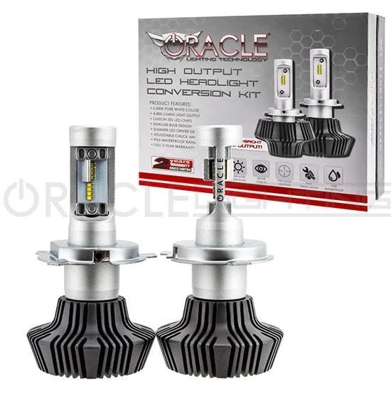 Oracle Lighting - Oracle Lighting H4 4000+ Lumen LED Headlight Bulbs 6000K - Pair