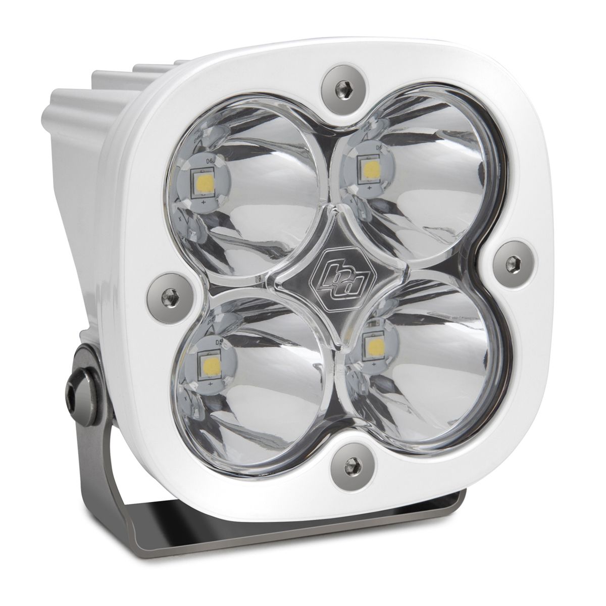 Baja Designs - Baja Designs White Squadron Pro Clear LED Spot Light Pod - 4,900 Lumens