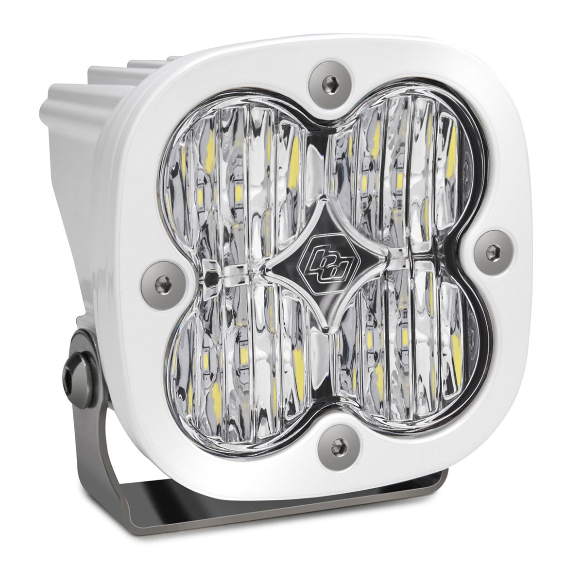Baja Designs - Baja Designs White Squadron Pro Clear LED Wide Cornering Light Pod - 4,900 Lumens