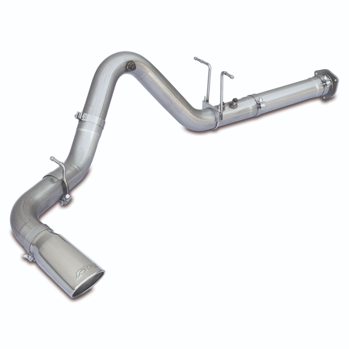 PPE - PPE 4" 304 Stainless Steel Cat-Back Performance Exhaust System with 5" Polished Tip For 07.5-19 6.6 Duramax