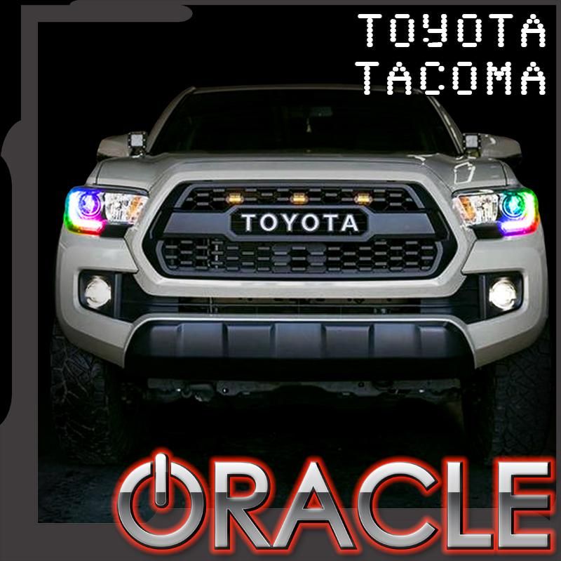 Oracle Lighting - Oracle Dynamic RGB+A Headlight DRL Kit For 16-19 Toyota Tacoma
