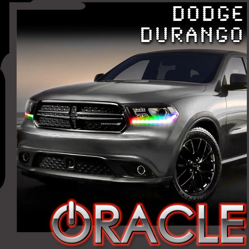 Oracle Lighting - Oracle Dynamic RGB Headlight DRL Kit For 16-20 Dodge Durango