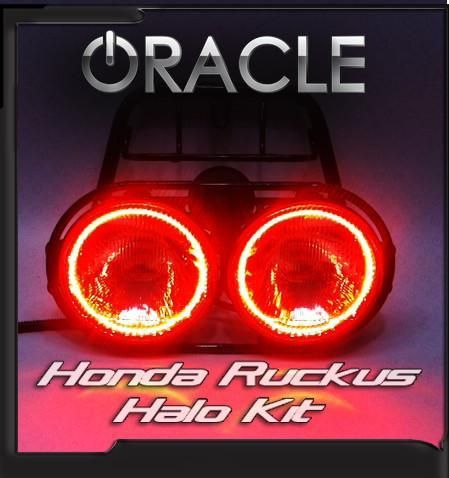 Oracle Lighting - Oracle Lighting Headlight Red SMD Halo Kit For 01-06 Honda Ruckus