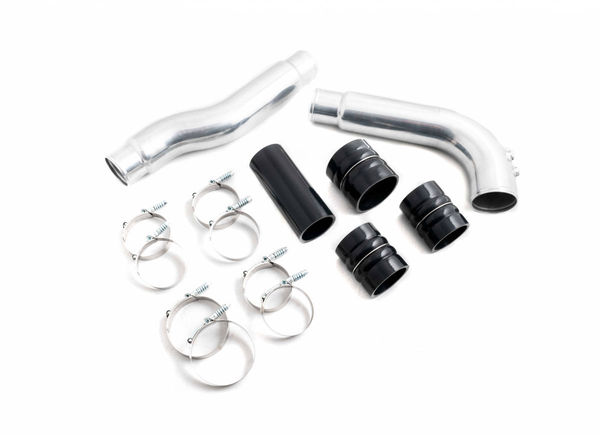 Rudy's Performance Parts - Rudy's Polished Intercooler Pipe & Boot Kit For 07-09 Dodge 6.7L Cummins Diesel
