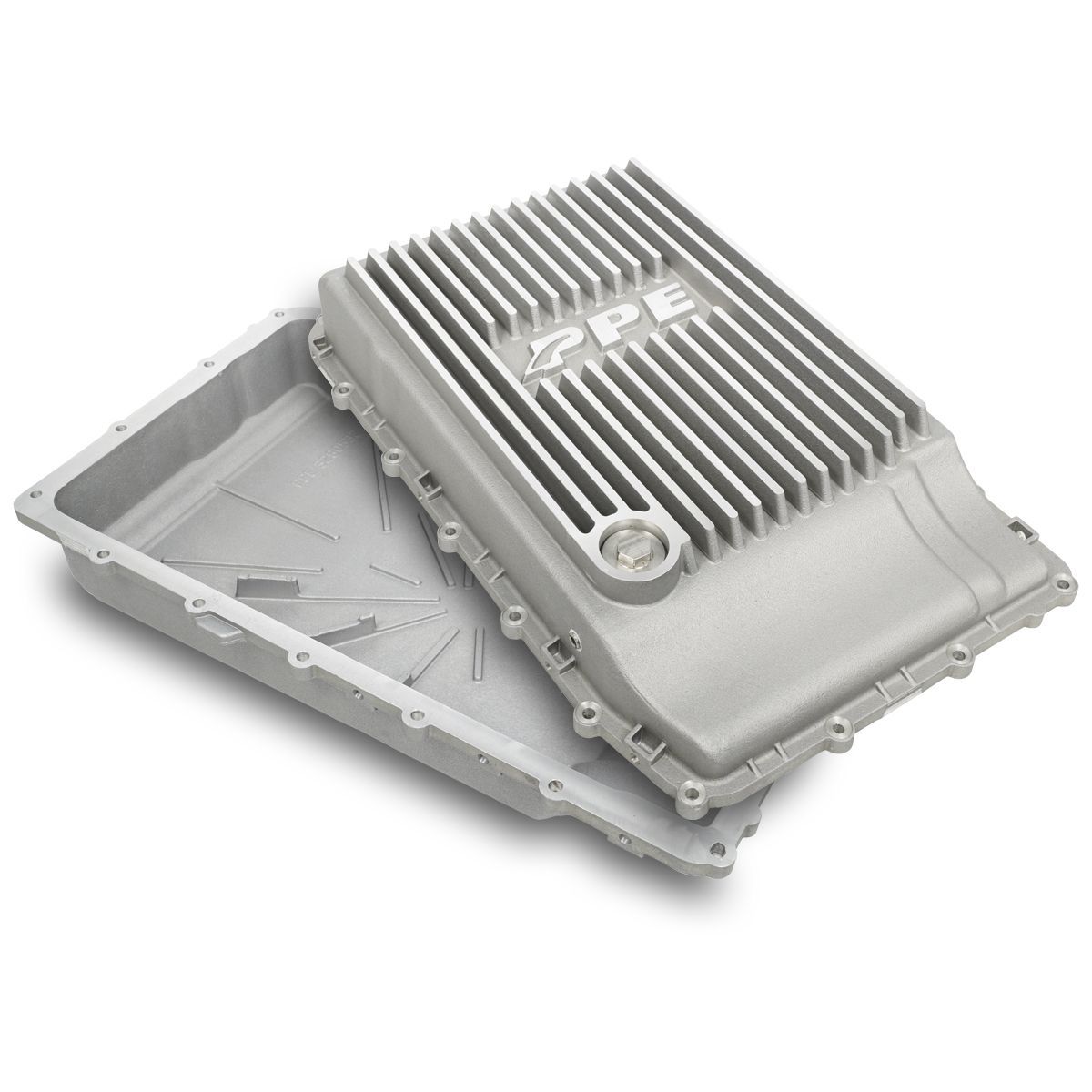 PPE - PPE Heavy-Duty Cast Aluminum 10R80 Transmission Pan (Raw) For 17+ F-150/19+ Ranger/18+ Mustang