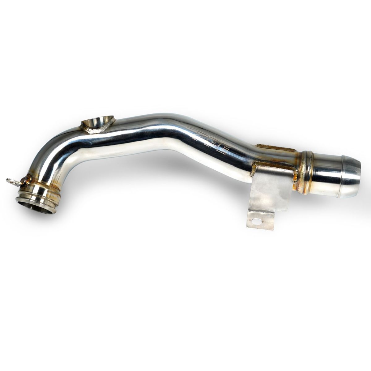 PPE - PPE Performance 304 Stainless Steel Engine Coolant Return Pipe (Polished) For 01-04 LB7 Duramax