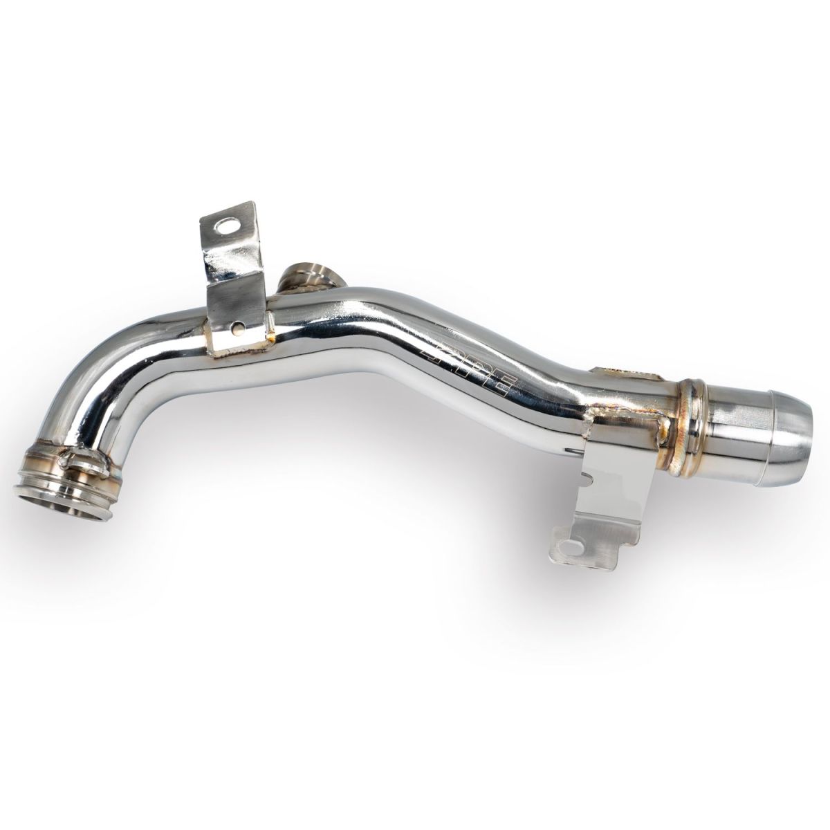 PPE - PPE Performance 304 Stainless Steel Engine Coolant Return Pipe (Polished) For 06-10 6.6 Duramax