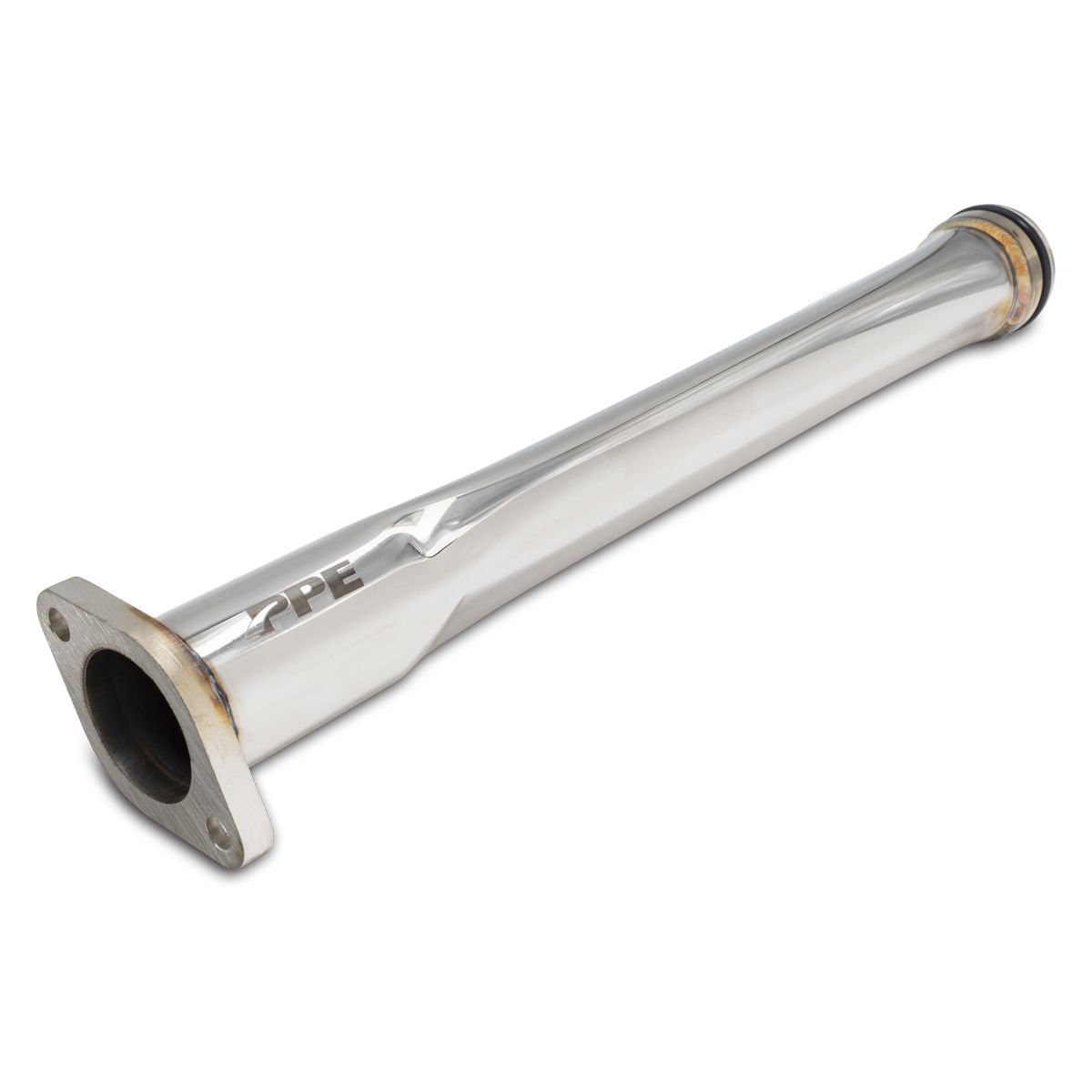 PPE - PPE Performance 304 Stainless Steel Pump To Oil Cooler Coolant Tube (Polished) - For 01-20 6.6 Duramax