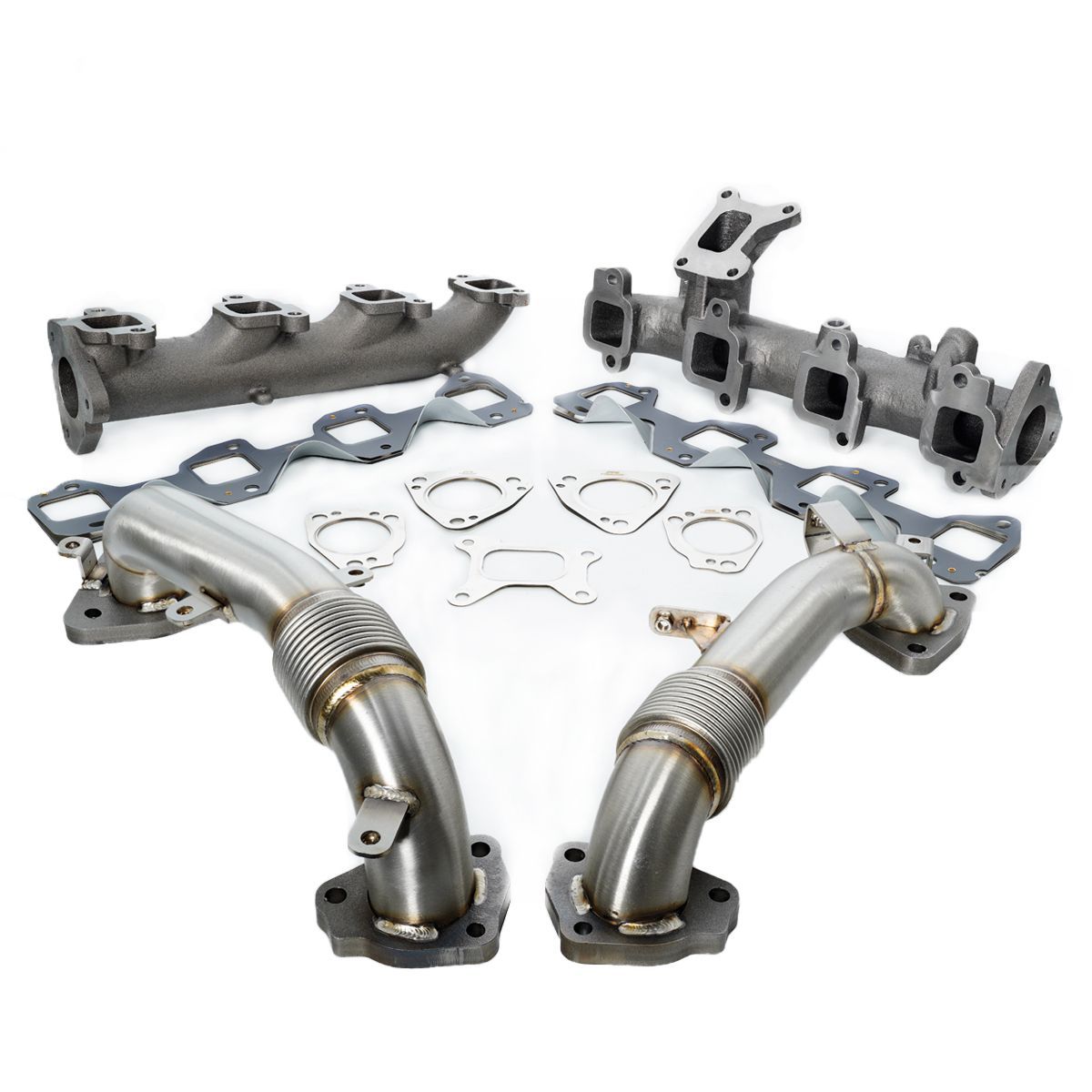 PPE - PPE High Flow Exhaust Manifolds & Up Pipes For 17-21 L5P Duramax