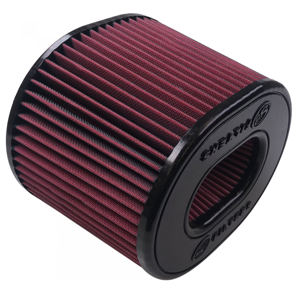 S&B - S&B Air Filter For Intake Kits 75-5021 Oiled Cotton Cleanable Red KF-1068