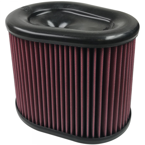 S&B - S&B Air Filter For Intake Kits 75-5075 Oiled Cotton Cleanable Red KF-1062