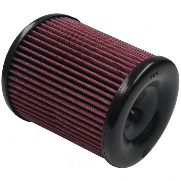 S&B - S&B Air Filter For Intake Kits 75-5060, 75-5084 Oiled Cotton Cleanable Red KF-1057