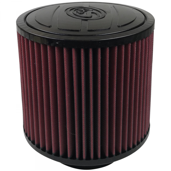 S&B - S&B Air Filter For Intake Kits 75-5061,75-5059 Oiled Cotton Cleanable Red KF-1055